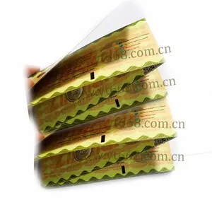 Custom security features anti-counterfeiting coupon thermal paper ticket printing