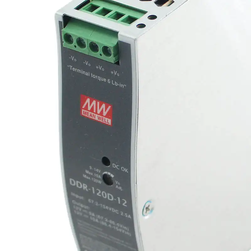 Mean Well DDR-120B-24 120W 24V 5A dc แหล่งจ่ายไฟ 24v dc dc แหล่งจ่ายไฟแปลง