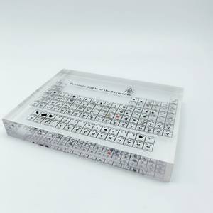 Tableau ériodique clair promotionnel des éléments outil d'enseignement étudiant enseignant <span class=keywords><strong>cadeau</strong></span> tableau périodique acrylique - Product Image 2