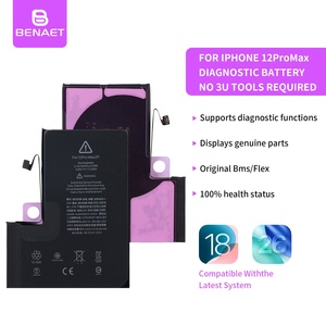Meilleure Vente <span class=keywords><strong>Prix</strong></span> Usine A2466 4530mAh <span class=keywords><strong>Batterie</strong></span> de Diagnostic Authentique pour <span class=keywords><strong>iPhone</strong></span> <span class=keywords><strong>12</strong></span> <span class=keywords><strong>Pro</strong></span> Max <span class=keywords><strong>Batterie</strong></span> Authentique à Capacité Élevée en Stock - Product Image 3