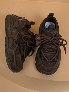 Nouvelles baskets compensées à plateforme pour femmes, en cuir patchwork, style décontracté et robuste, chaussures de ville pour étudiantes, streetwear d'extérieur - Product Image 3