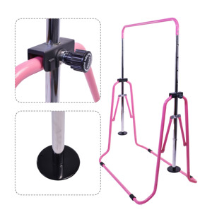 Barres de <span class=keywords><strong>gymnastique</strong></span> pliantes réglables en hauteur, équipement d'entraînement portable pour les enfants, entraînement de <span class=keywords><strong>gymnastique</strong></span> horizontale pour les jeunes - Product Image 5