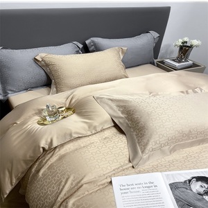 Bộ Ga Giường Tencel 300T Dệt Hoa Phong Cách Hoàng Gia Châu Âu Bộ Chăn Ga Giường Sang Trọng - Product Image 6