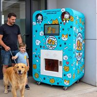 Distributeur automatique intelligent de bain pour animaux de compagnie, station de douche pour chiens en libre-service 24h/24 pour la communauté