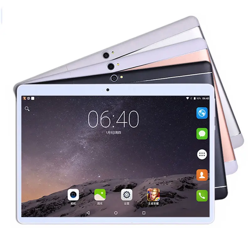 Portátil de 10,1 pulgadas de tablet de 10 pulgadas 2022 Android 3G 4G Tablet PC portátil con 1 año de garantía