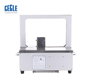 Máquina de correas OPP automática, máquina de envasado de alimentos y verduras, flejadora pequeña - Product Image 4