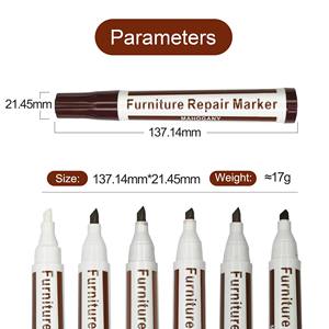 Kit riparazione <span class=keywords><strong>mobili</strong></span> legno marker Set pennarelli cera bastoni con temperino <span class=keywords><strong>mobili</strong></span> riparazione penna per macchie pavimenti pavimenti tavoli - Product Image 4