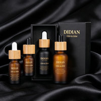 Flacon compte-gouttes en verre cosmétique personnalisé de luxe, vide, pour huiles essentielles, 10ml, 20ml, 30ml, 50ml, 100ml, 2 oz, transparent givré, noir, blanc, ambre