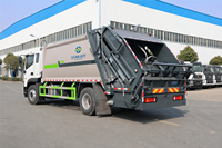 Camion à ordures compacteur Foton 18 tonnes Cummins 240 CV 15m3 pour l'assainissement urbain