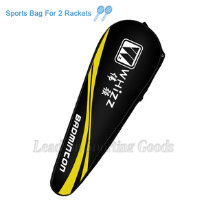 Whizz modèle B-004 sac de <span class=keywords><strong>raquette</strong></span> de <span class=keywords><strong>badminton</strong></span> de couleur noir-bleu 420 étui en tissu - Product Image 3
