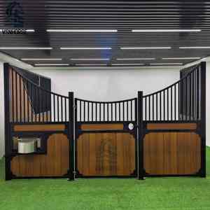 Box de <span class=keywords><strong>Chevaux</strong></span> Portable Préfabriqué de 12 pieds, Style Européen, Personnalisé, Équipement de Luxe Galvanisé pour Écurie – Les <span class=keywords><strong>Chevaux</strong></span> - Product Image 4