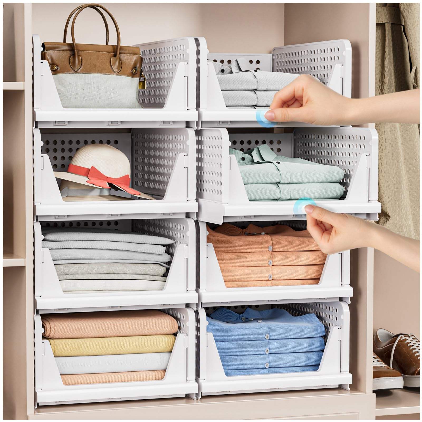 Plastic Wardrobe Closets Stylish Storage Solutions