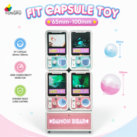 Machines à capsules vidéo Gachapon, mini distributeurs de jouets, distributeurs de capsules Gacha à monnayeur