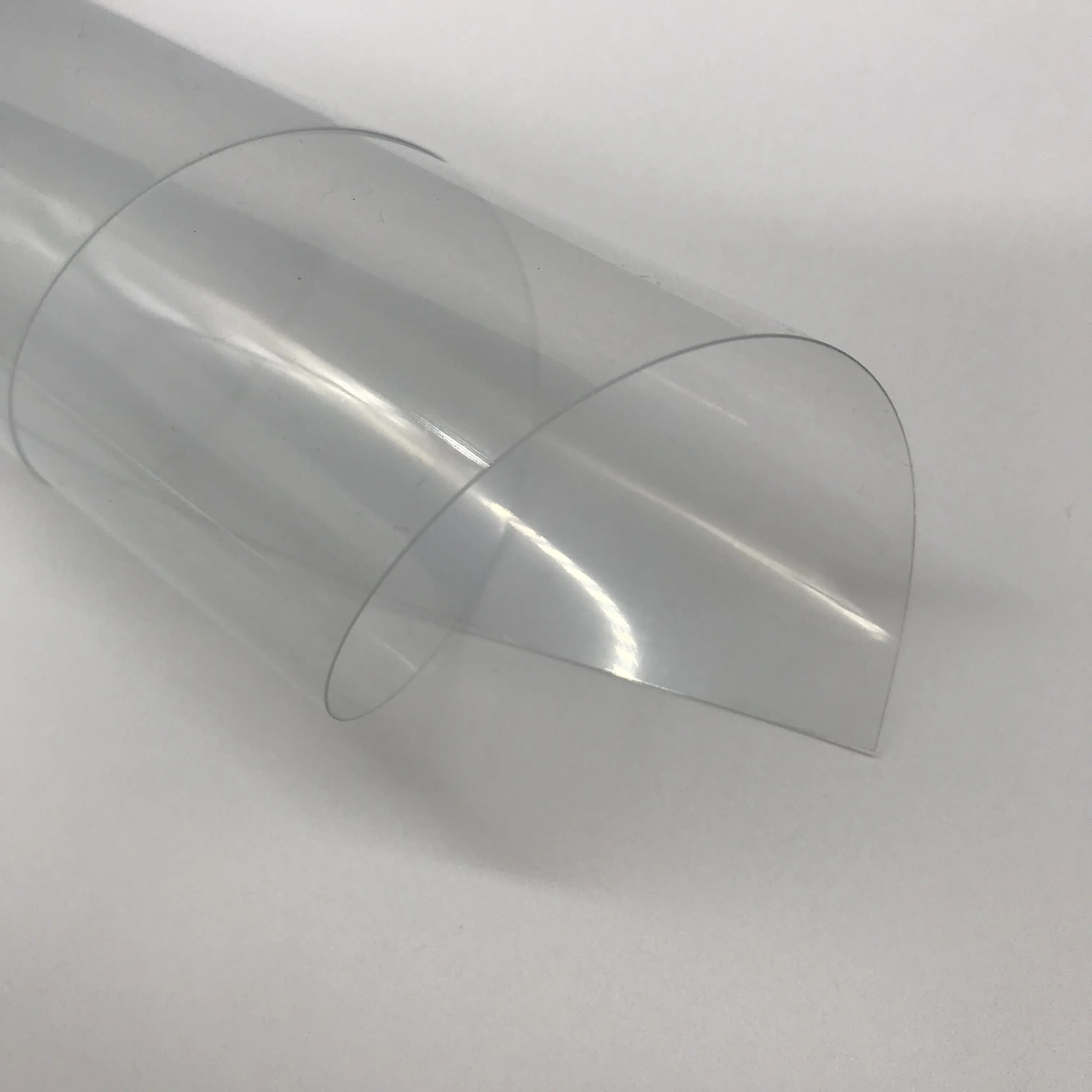 Toptan 1mm plastik şeffaf vinil plastik süper net PVC levha için fotoğraf albümü/vakum şekillendirme