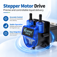 Pompe péristaltique à moteur pas à pas Kamoer KPAP160 24V, 50-105 ml/min, compacte, OEM, pour la dosage de liquides et l'intégration dans les équipements