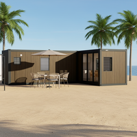 Casa Contenedor de Lujo, Casas Modulares Expandibles, Villa Prefabricada, Sistema Insonorizado, Entorno Silencioso, Edificio de Oficinas al Aire Libre