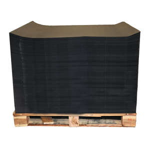 Recycled Black Card <b>Board</b> Paper C2S Pressed Black Paper Uncoated Double Sided Black Cardboard - Product Image 3