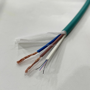 Câble à fibres optiques hybride <span class=keywords><strong>optique</strong></span> électrique pour caméras de surveillance réseau 2 cœurs G657A2 <span class=keywords><strong>et</strong></span> 2 conducteurs en fil de cuivre - Product Image 3