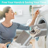Sac de lavage pour chaussures CF, réutilisable et lavable, pour semelles, sac magique pour le lavage des chaussures