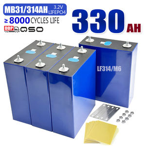 Avec Barre de Connexion/<span class=keywords><strong>Feuille</strong></span> d'Isolation Gratuite Mb31 314Ah 330AH Lifepo4 Lifpo4 Mb30 Eve314 Mb 31 3.2V 314Ah Batteries Lithium-Ion Prismatiques - Product Image 1
