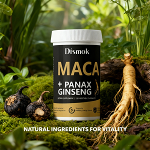 Dismok Premium Schwarze Maca Vergrößerungstabletten 2 Tabletten/Tag Natürliche Formel 120 Tabletten/Flasche Potentes Penis-Nahrungsergänzungsmittel - Product Image 4