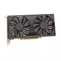 Nouvelle carte graphique de jeu OEM Radeon RX 5700XT 8 Go GDDR3 avec ventilateur de refroidissement pour ordinateur de bureau, garantie d'un an