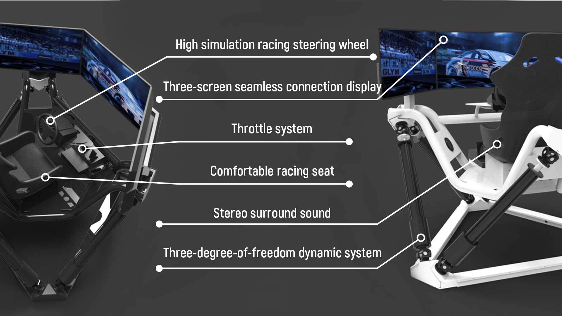 Commercial 9D Virtual Reality Simulator Racing F1 Seat Motorcycle Simulator Arcade Game Chair