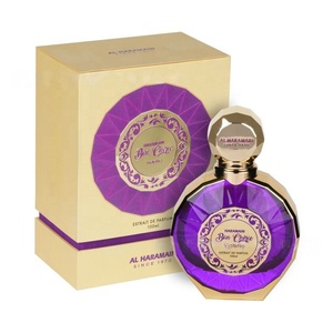 Profumo Originale di Marca Top Al Haramain Bon Ché<span class=keywords><strong>rie</strong></span> Red & Violet Extrait De Parfum 100ml, Fragranza Araba Unisex a Lunga Durata - Product Image 6