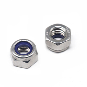 Tuercas hexagonales con brida OEM de acero inoxidable, tuercas de seguridad de nailon M3 M6 M8 M10 M12 M14 <span class=keywords><strong>M16</strong></span>, tuerca autoblocante - Product Image 4