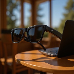Nouvelles lunettes intelligentes Meta AI, multifonctions, verres à changement de couleur, reconnaissance IA, traduction, appels vidéo, prise de photos - Product Image 2