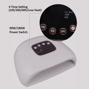 Haute qualité basse quantité minimale de commande 180W UV/LED lampe de séchage des ongles conception de lampe de table économique avec prise ue pour l'art des ongles dans les salons - Product Image 3