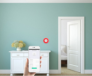 Sonido y luz Alarma antirrobo inteligente <span class=keywords><strong>Sirena</strong></span> interior Sensor zigbee Seguridad en el hogar 85db - Product Image 6