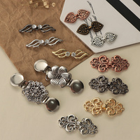 1 pièce Clip rétro en métal pour pull et cardigan, type bec de canard, pour couture et artisanat, attache pour écharpe, boucle de connexion, accessoire