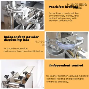 Bolinho de Samosa redondo multifuncional automático completo que faz a máquina de molde múltipla-Jamaica Patty Pelmeni Gyoza Pierogies