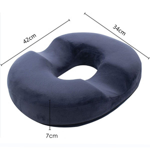 Cojín Ergonómico <span class=keywords><strong>de</strong></span> <span class=keywords><strong>Espuma</strong></span> Viscoelástica en Forma <span class=keywords><strong>de</strong></span> Donut, Alivio del Dolor <span class=keywords><strong>de</strong></span> Coxis y Hemorroides, Cojín <span class=keywords><strong>de</strong></span> Asiento para Coche, Silla <span class=keywords><strong>de</strong></span> Oficina y Personas Sedentarias - Product Image 5