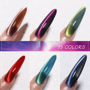 ZRKGEL <span class=keywords><strong>Set</strong></span> di Gel Magnetico Effetto Occhio di Gatto in 35 <span class=keywords><strong>Colori</strong></span>, Etichetta Privata di Alta Qualità, Senza HEMA e TPO, per Autunno e Inverno - Product Image 3