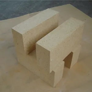 Standard straight high alumina firebricks SK37 for high temperature steel making furnace lining