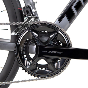 R18 Completo con Ruedas de 24 Velocidades 105 R7120, Frenos de Disco Hidráulicos para Carreras, para Hombre, R18 (Edición Racing)-r7120-24s Grande, de Carbono - Product Image 4