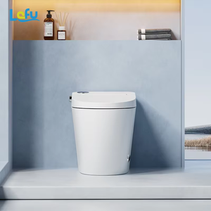 Toilettes intelligentes de luxe avec capteur de rinçage automatique pour articles sanitaires, toilettes intelligentes avec température de l'<span class=keywords><strong>eau</strong></span> réglable autonettoyante - Product Image 4