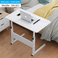 Table de dortoir pliable pour ordinateur portable, bureau d'ordinateur de style nordique, design simple, table d'étude moderne, bureaux d'ordinateur