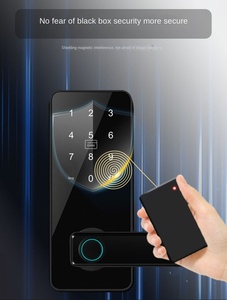 ล็อคประตูอัจฉริยะด้วยลายนิ้วมือล็อกประตูอัจฉริยะดีไซน์ใหม่ราคาดีที่สุดสำหรับใช้ในบ้านรวมโหมดล็อคอัตโนมัติ - Product Image 6