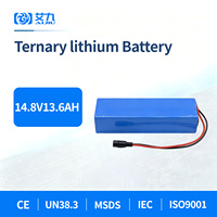 Paket Baterai Lithium 14.8V 13.6Ah Khusus untuk Peralatan Listrik, Elektronik Konsumen, Drone UAV, dan Baterai Peralatan Listrik