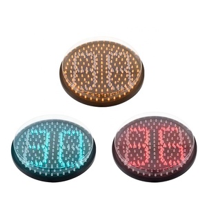 Fabricante de Semáforo Tricolor de 300mm com Contagem Regressiva para Aprendizado - Product Image 1