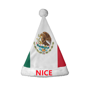 Gorro Navideño Personalizado con Diseño Peruanos, Gorro de Navidad de Forro Polar con Pompón Blanco, Accesorio Festivo para Fiestas y Recuerdo - Product Image 3