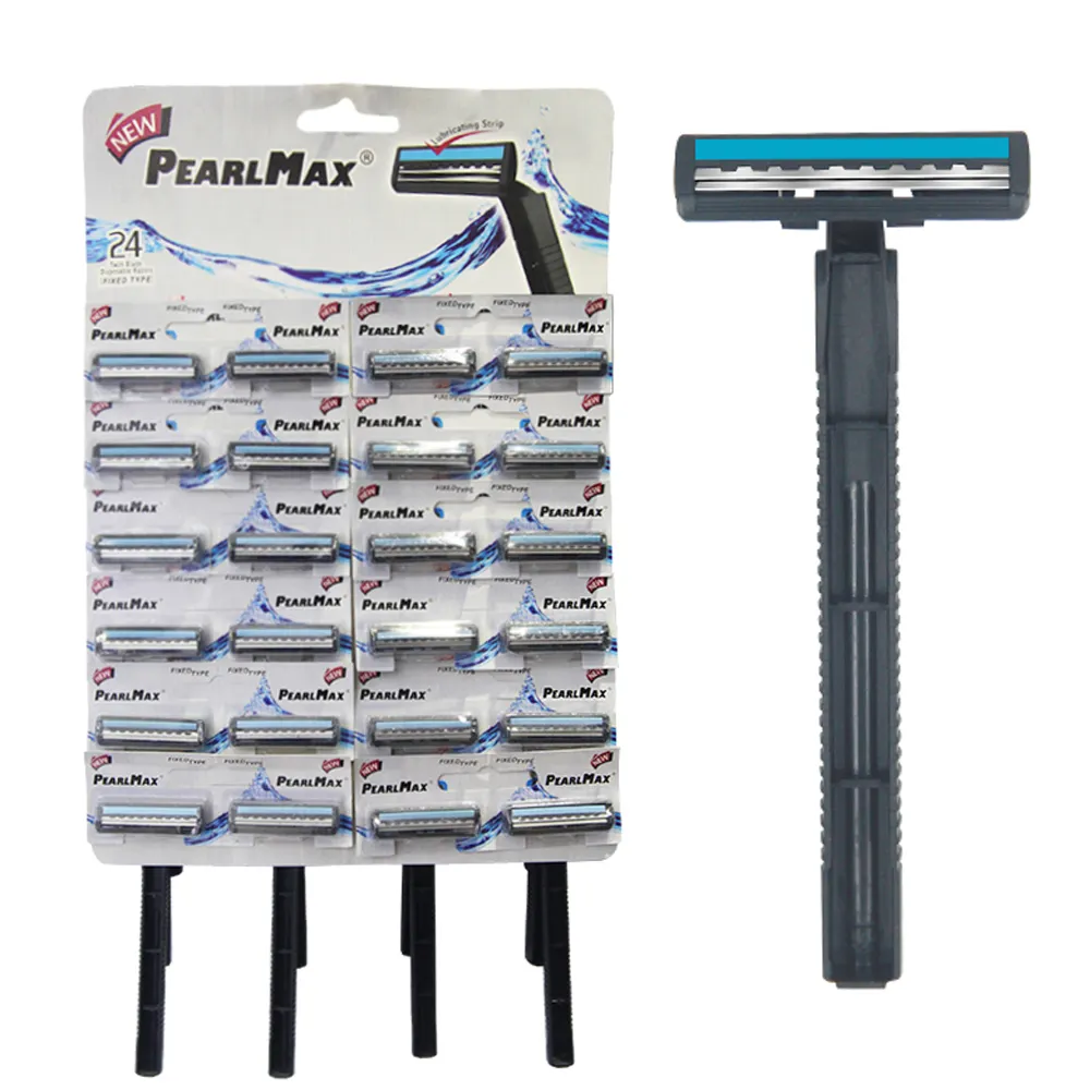 PearlMax Hot Selling Good Quality Stainless Steel Men'S Shaving Safety Razor Blades Shaver Razor Maquinas de barbear