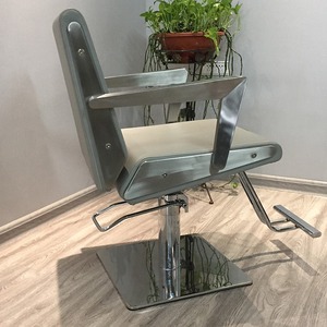 Suole — chaise de coiffeur de petite et moyenne taille, simple et légère, peut être tourné à l'envers, chaise de barbier pour <span class=keywords><strong>femme</strong></span> - Product Image 4