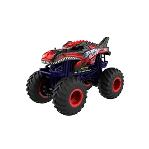 Unique design rtr 4 channel 110 rc rock crawler 4CH children's electric car dinosaur race car off road dinosaur shape toy car