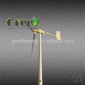 Sistema Híbrido Solar y Eólico de Alta Potencia de 5KW con Eje Horizontal - Product Image 3