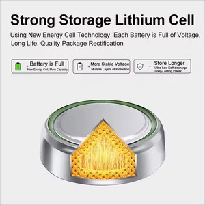 Batterie Alcaline a Bottone AG4 <span class=keywords><strong>LR626</strong></span> 1.5V per Orologi 377A Certificate CE RoHS all'Ingrosso - Product Image 5
