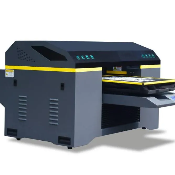 공장 가격 A2 6090 다기능 UV 평판 프린터 DTF 전송 필름 스티커 인쇄 기계 광택